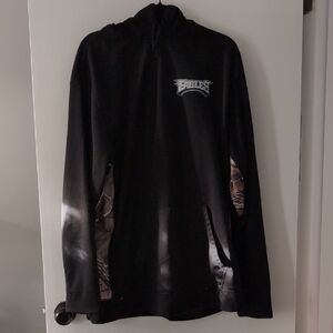Black Graphic Hoodie
